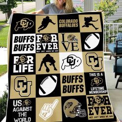 Alternative view of NCAA Colorado Buffaloes Love For Ever Fleece Blanket