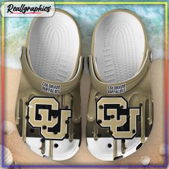 NCAA Colorado Buffaloes Melting Paint Crocs