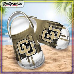 Alternative view of NCAA Colorado Buffaloes Melting Paint Crocs
