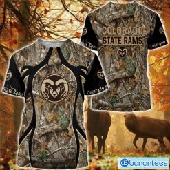 NCAA Colorado State Rams Camo Hunting T-Shirt