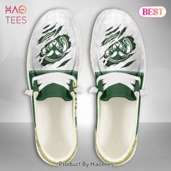 NCAA Colorado State Rams Custom Name Logo Hey Dude Shoes