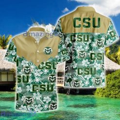 NCAA Colorado State Rams Tropical Seamless Hawaiian Shirt