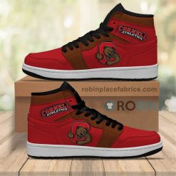 NCAA Cornell Big Red Air Jordan 1 High Sneakers