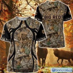 NCAA Cornell Big Red Camo Hunting T-Shirt