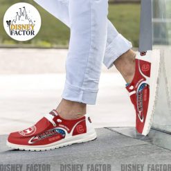 NCAA Cornell Big Red Custom Name Hey Dude Shoes