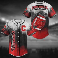 NCAA Cornell Big Red Grenade Baseball Jersey
