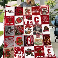 Alternative view of NCAA Cornell Big Red Love Fleece Blanket
