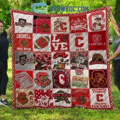 NCAA Cornell Big Red New Design Quilt Blanket