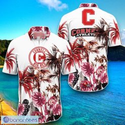 NCAA Cornell Big Red White Hawaiian Shirt