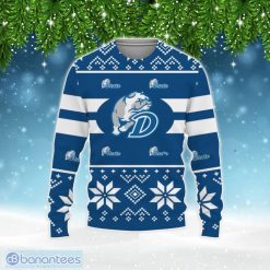 NCAA Drake Bulldogs Blue Ugly Christmas Sweater