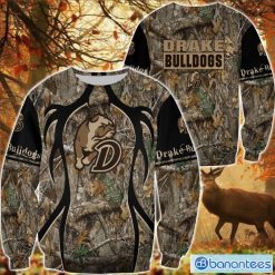 NCAA Drake Bulldogs Camo Hunting Sweatshirt