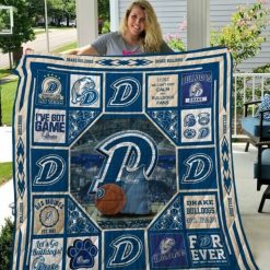 NCAA Drake Bulldogs I've Got Game Quilt Blanket