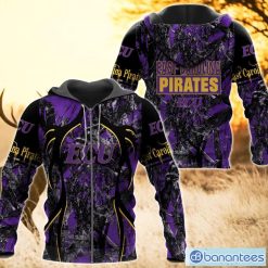 NCAA East Carolina Pirates Camo Hunting Perfect Zip Up Hoodie