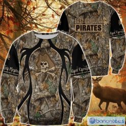 NCAA East Carolina Pirates Camo Hunting Sweatshirt