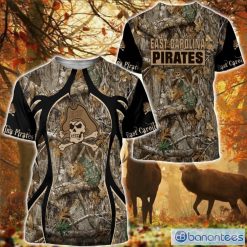 NCAA East Carolina Pirates Camo Hunting T-Shirt
