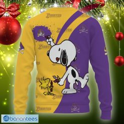 Alternative view of NCAA East Carolina Pirates Snoopy Cute Heart Sweater