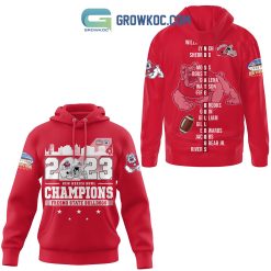 NCAA Fresno State Bulldogs 2023 New Mexico Bowl Red Pullover Hoodie