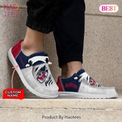 Alternative view of NCAA Fresno State Bulldogs Custom Name Hey Dude Shoes