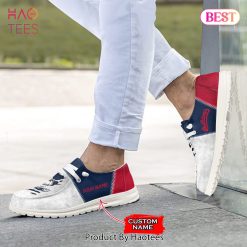 NCAA Fresno State Bulldogs Custom Name Hey Dude Shoes - Image 4