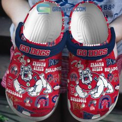 NCAA Fresno State Bulldogs Go Dogs Forever Crocs