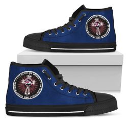 Alternative view of NCAA Fresno State Bulldogs I Can Do All Things High Top Shoes