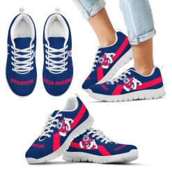 NCAA Fresno State Bulldogs Line Logo Running Shoes