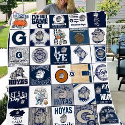 Alternative view of NCAA Georgetown Hoyas Collection Fleece Blanket