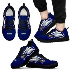 NCAA Georgia Southern Eagles Blue Running Shoes