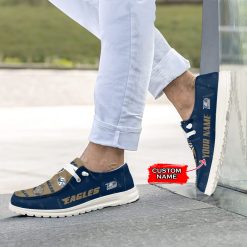 Alternative view of NCAA Georgia Southern Eagles Custom Name Blue Hey Dude Shoes
