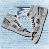 NCAA Georgia Southern Eagles Custom Name Logo Air Jordan 1 High Sneakers