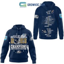 NCAA Georgia Southern Eagles Navy 2023 Myrtle Beach Bowl Pullover Hoodie