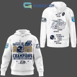 NCAA Georgia Southern Eagles White 2023 Myrtle Beach Bowl Pullover Hoodie