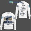 NCAA Georgia Southern Eagles White 2023 Myrtle Beach Bowl Sweatshirt