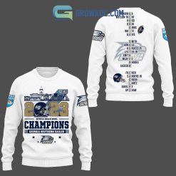 NCAA Georgia Southern Eagles White 2023 Myrtle Beach Bowl Sweatshirt