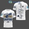 NCAA Georgia Southern Eagles White 2023 Myrtle Beach Bowl T-Shirt