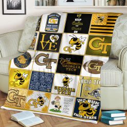 NCAA Georgia Tech Yellow Jackets Collection Fleece Blanket