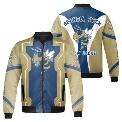 NCAA Georgia Tech Yellow Jackets Logo Bomber Jacket