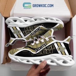 NCAA Georgia Tech Yellow Jackets New Style Max Soul Shoes