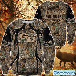 NCAA Gonzaga Bulldogs Camo Hunting Sweatshirt