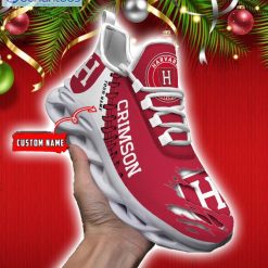 Alternative view of NCAA Harvard Crimson Custom Name Sport Style Max Soul Shoes