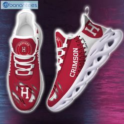 NCAA Harvard Crimson Custom Name Sport Style Max Soul Shoes