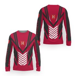 NCAA Harvard Crimson Red Black Sweatshirt
