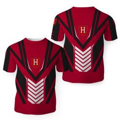 NCAA Harvard Crimson Red Black T-Shirt