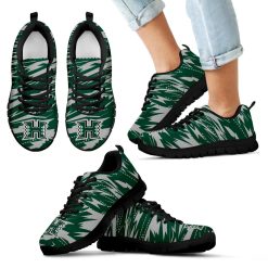 Alternative view of NCAA Hawaii Rainbow Warriors Brush Strong Cracking Running Shoes