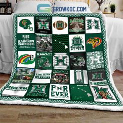 NCAA Hawaii Rainbow Warriors Collection Fleece Blanket