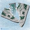 NCAA Hawaii Rainbow Warriors Custom Name Logo Air Jordan 1 High Sneakers