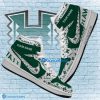 NCAA Hawaii Rainbow Warriors Custom Name New Season Design Air Jordan 1 High Sneakers