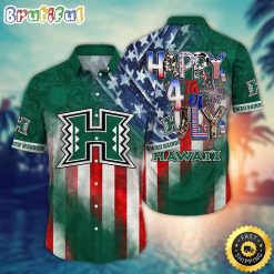 NCAA Hawaii Rainbow Warriors Independence Day Hawaiian Shirt
