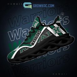 Alternative view of NCAA Hawaii Rainbow Warriors New Style Max Soul Shoes