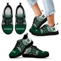Alternative view of NCAA Hawaii Rainbow Warriors Special Unofficial Running Shoes